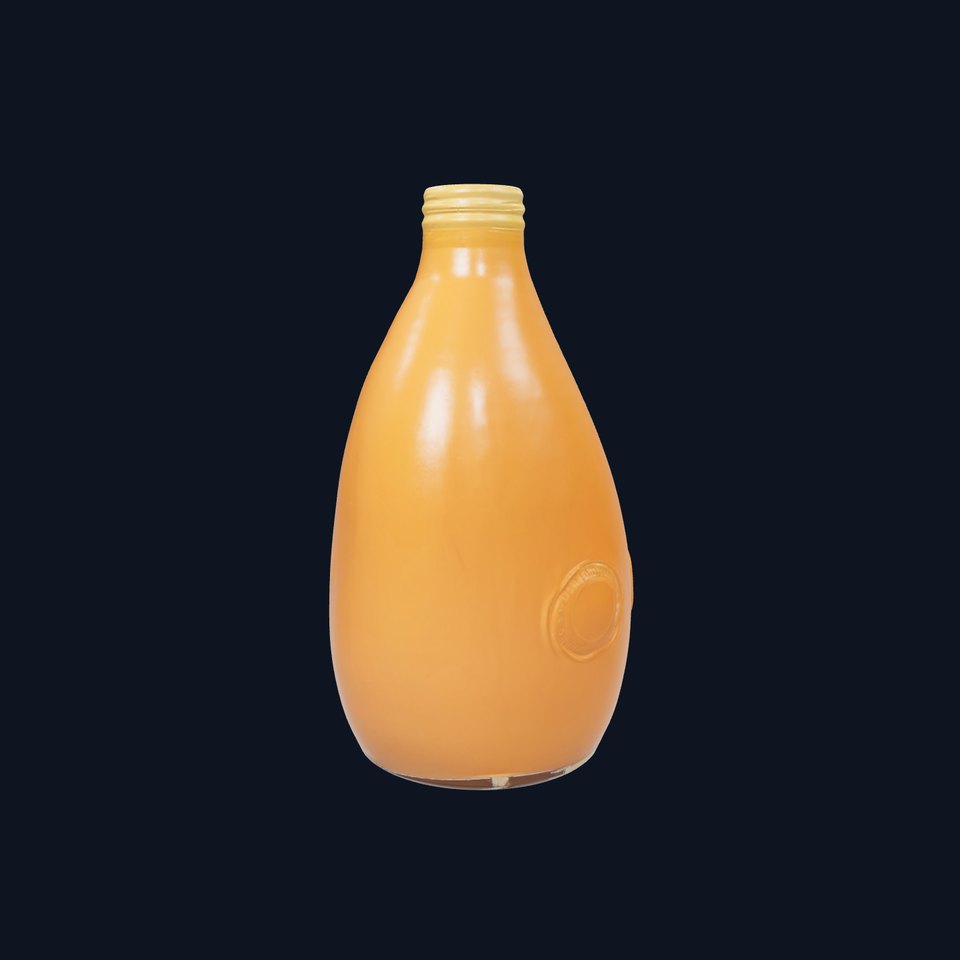 Orange Juice Bottle model pack